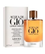 Acqua di Gio Absolu Tester By Giorgio Armani
