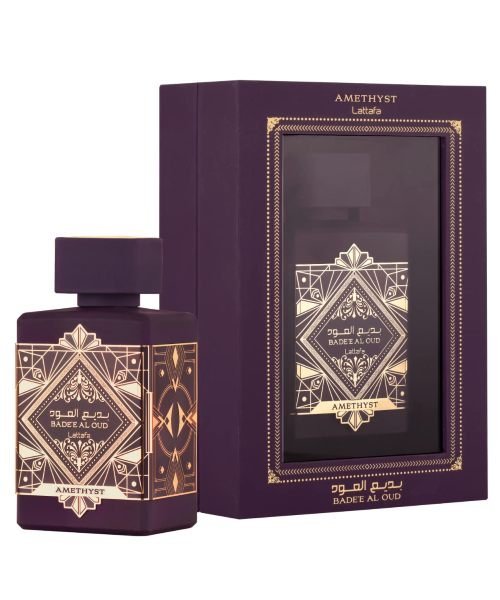 Badee-Al-Oud-Amethyst-by-Lattafa-The-Perfume-shop.jpg Badee Al Oud Amethyst By Lattafa - Image 1