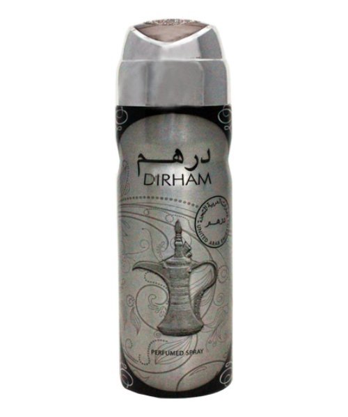 Dirham-Body-Spray-By-Ard-Al-Zafraan.jpg Dirham By Ard Al Zaafran Body Spray - Image 1