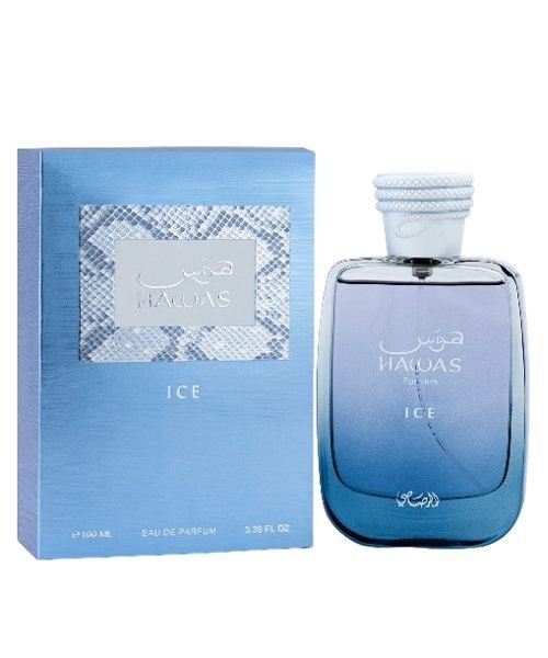 Hawas-Ice-By-Rasasi-The-Perfume-Shop.jpg Hawas Ice for Men By Rasasi - Image 1