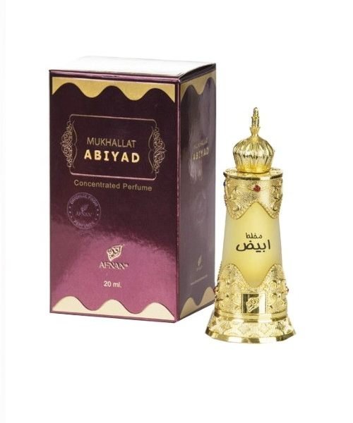 Mukhallat-Abiyad-Attar-By-Afnan-the-perfume-shop.jpg Mukhallat Abiyad Attar By Afnan - Image 1