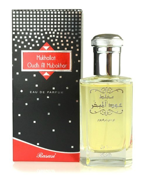 Mukhallat-Oudh-Al-Mubakhar-by-rasasi-the-perfume-shop.jpg Mukhallat Oudh Al Mubakhar By Rasasi Unisex - Image 1