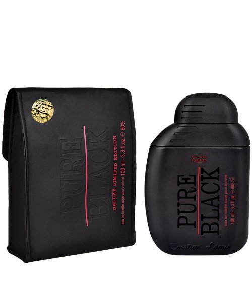 Pure-Black-By-Creation-Lamis-the-perfume-shop.jpg Pure Black By Creation Lamis For Men Eau De Toilette - Image 1