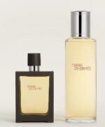 Terre d'Hermes Parfum Travel Spray & Refill By Hermes - Image 2