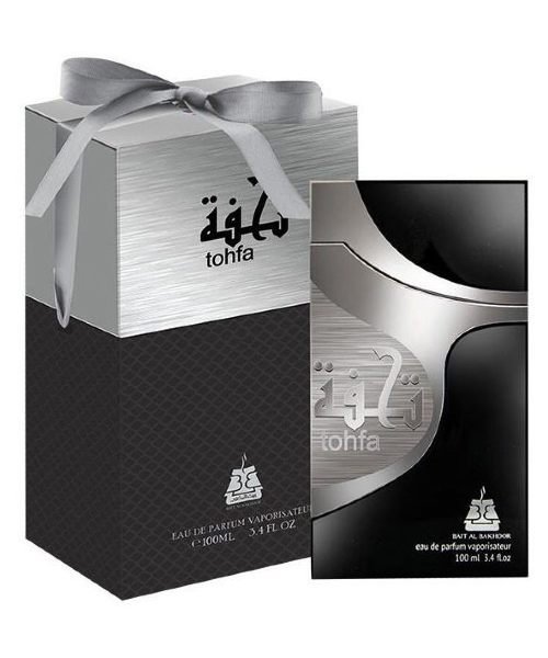 Tohfa-Black-By-Bait-Al-Bakhoor.jpg Tohfa Black For Men By Bait Al Bakhoor - Image 1